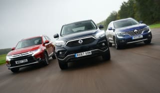 SsangYong Rexton vs Renault Koleos vs Mitsubishi Outlander