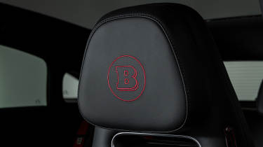 New Brabus Smart 3 - Brabus logo in the headrest 