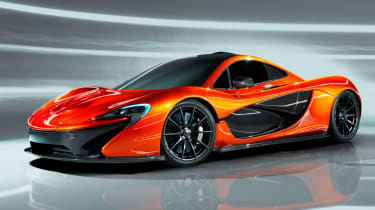 McLaren P1 front side