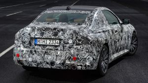 BMW 2 Series Coupe prototype - rear static