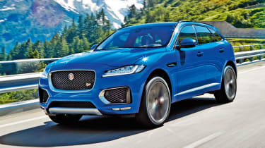 Jaguar F-Pace - front action