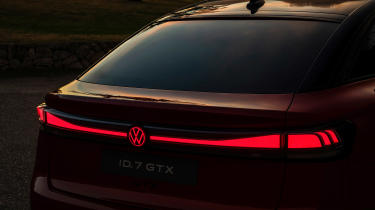 Volkswagen ID7 GTX - rear detail dark