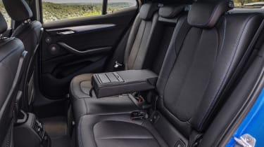 BMW X2 leak rear seats