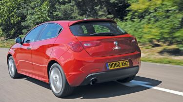 Alfa Romeo Giulietta rear track