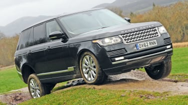 Range Rover front tracking