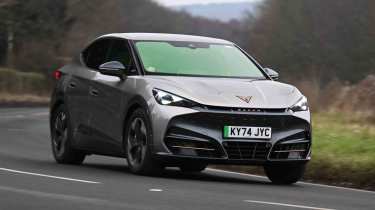 Cupra Tavascan – front cornering, left