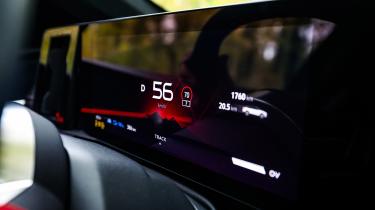 Alpine A390 - dials detail