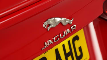 Jaguar XE - rear badge