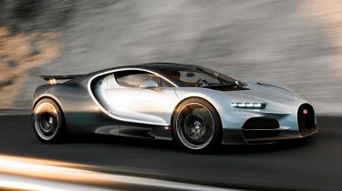 Bugatti Tourbillon - front action