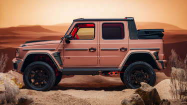 New Brabus XL 800 Cabrio - side profile roof down