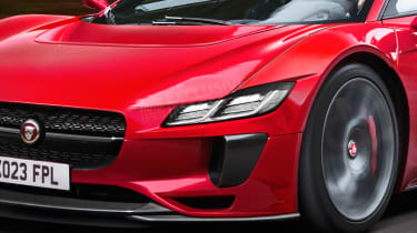 Jaguar F-Type - front detail (watermarked)