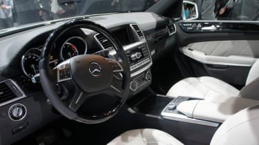 New Mercedes GL interior