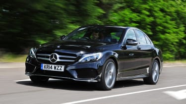 Mercedes C-Class - front tracking