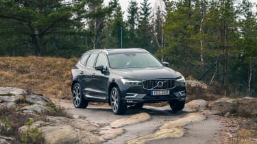 Volvo XC60 ride review - front bumps