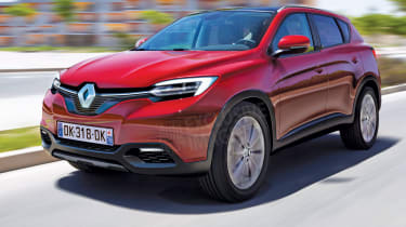 Renault Kadjar rendering