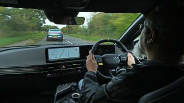 Kia EV6 GT - driving