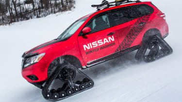 Nissan Winter Warrior concept - dynamic side profile