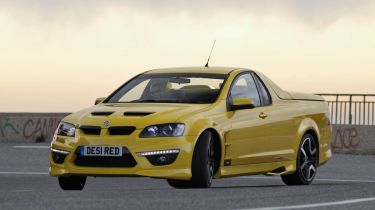 Vauxhall VXR8 Maloo corner