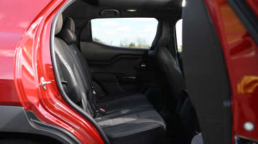 Suzuki e Vitara prototype - rear seats