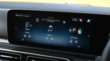 Mercedes Marco Polo - infotainment screen 