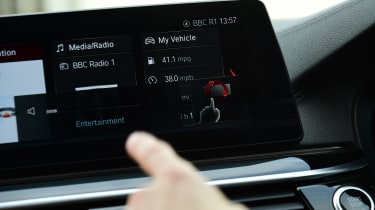 BMW 5 Series - gesture control