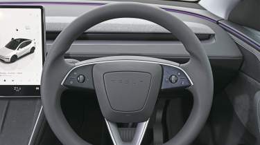 Tesla Model Y - steering wheel