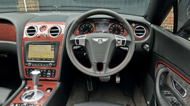 Bentley Continental Supersports Convertible interior