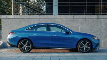 Mercedes CLA with EQ Technology - side