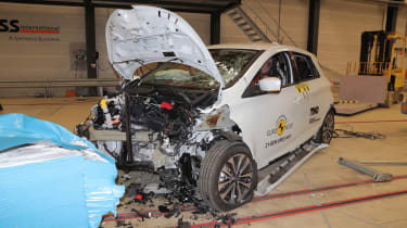 Renault Zoe EuroNCAP test 3