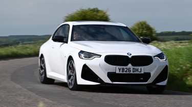 New BMW M240i - front cornering