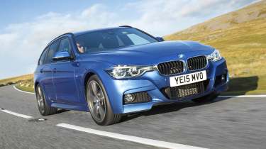 BMW 3 Series Touring - front tracking