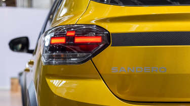 Dacia Sandero Stepway facelift - rear light
