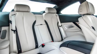 BMW 640d Coupe - rear seats