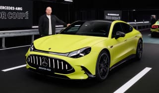 Ellis Hyde with the Mercedes-AMG GT 4-Door Coupe