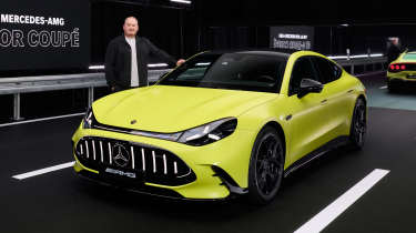 Ellis Hyde with the Mercedes-AMG GT 4-Door Coupe