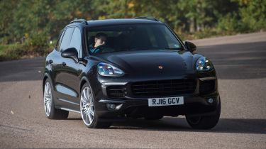 Porsche Cayenne Diesel - front cornering