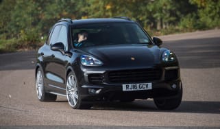 Porsche Cayenne Diesel - front cornering