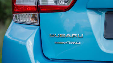 Subaru XV - boot badge