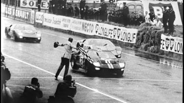 1966 Le Mans race - Ford GT40