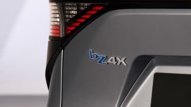 Toyota bZ4X update - rear badge