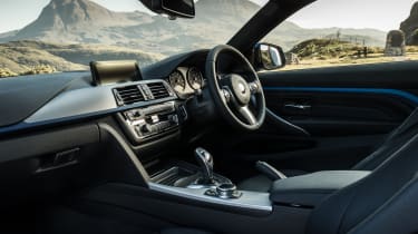 BMW 4 Series 420d M Sport dashboard