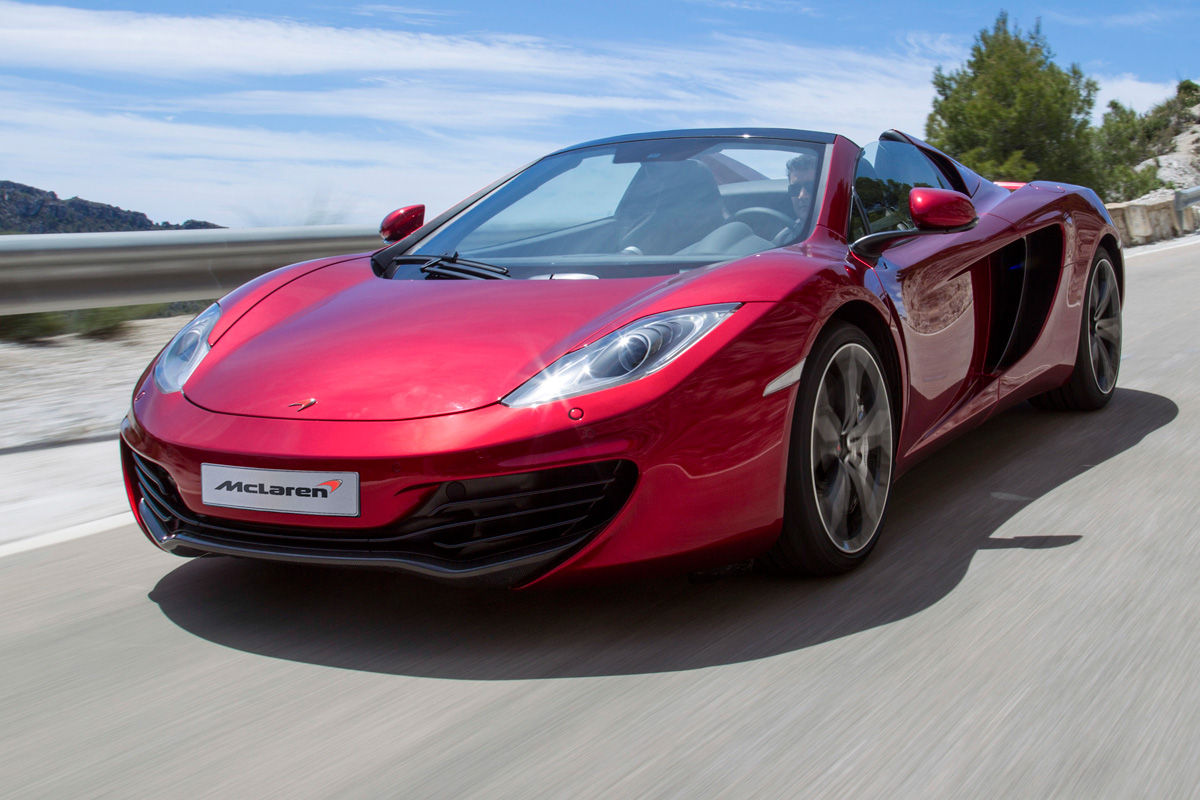 McLaren 12C Spider revealed  News   Auto Express