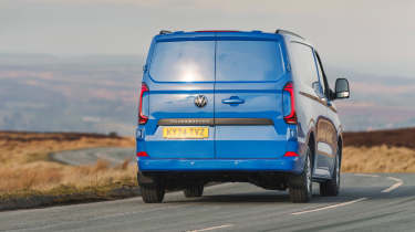 Volkswagen Transporter - rear cornering