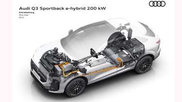 Audi Q3 Sportback 2025 cutaway