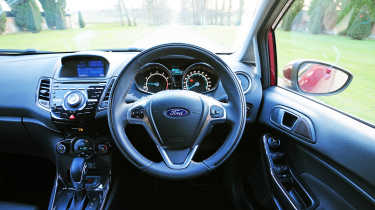 Small automatic cars for £11k - Ford Fiesta, interior 