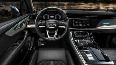 Audi Q7 facelift - cabin