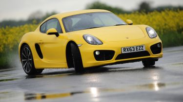 2014 Porsche Cayman front