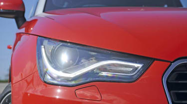 Audi A1: First report headlight