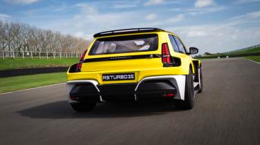 Renault 5 Turbo 3E - rear tracking