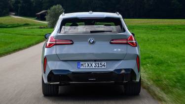 BMW X3 - full rear grey